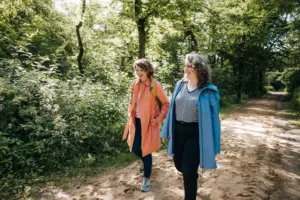 Wandelen naar herstel.